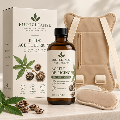ROOTCLEANSE™ Kit de Aceite de Ricino