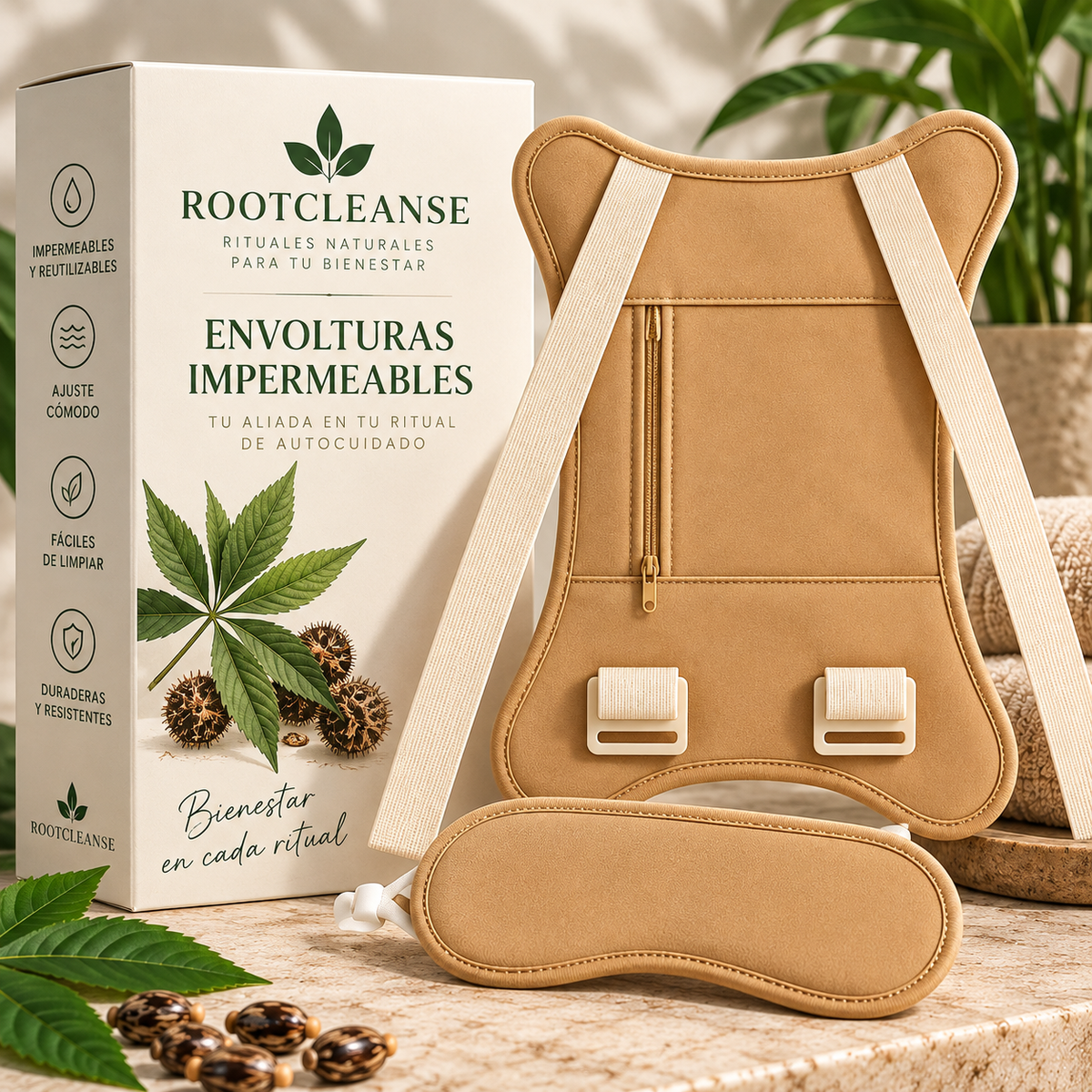 ROOTCLEANSE™ Kit de Aceite de Ricino